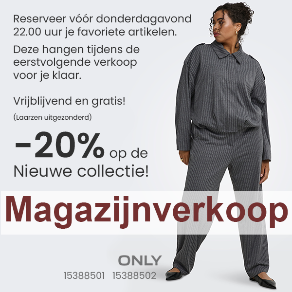 Reserveer je favorieten voor de magazijnverkoop
